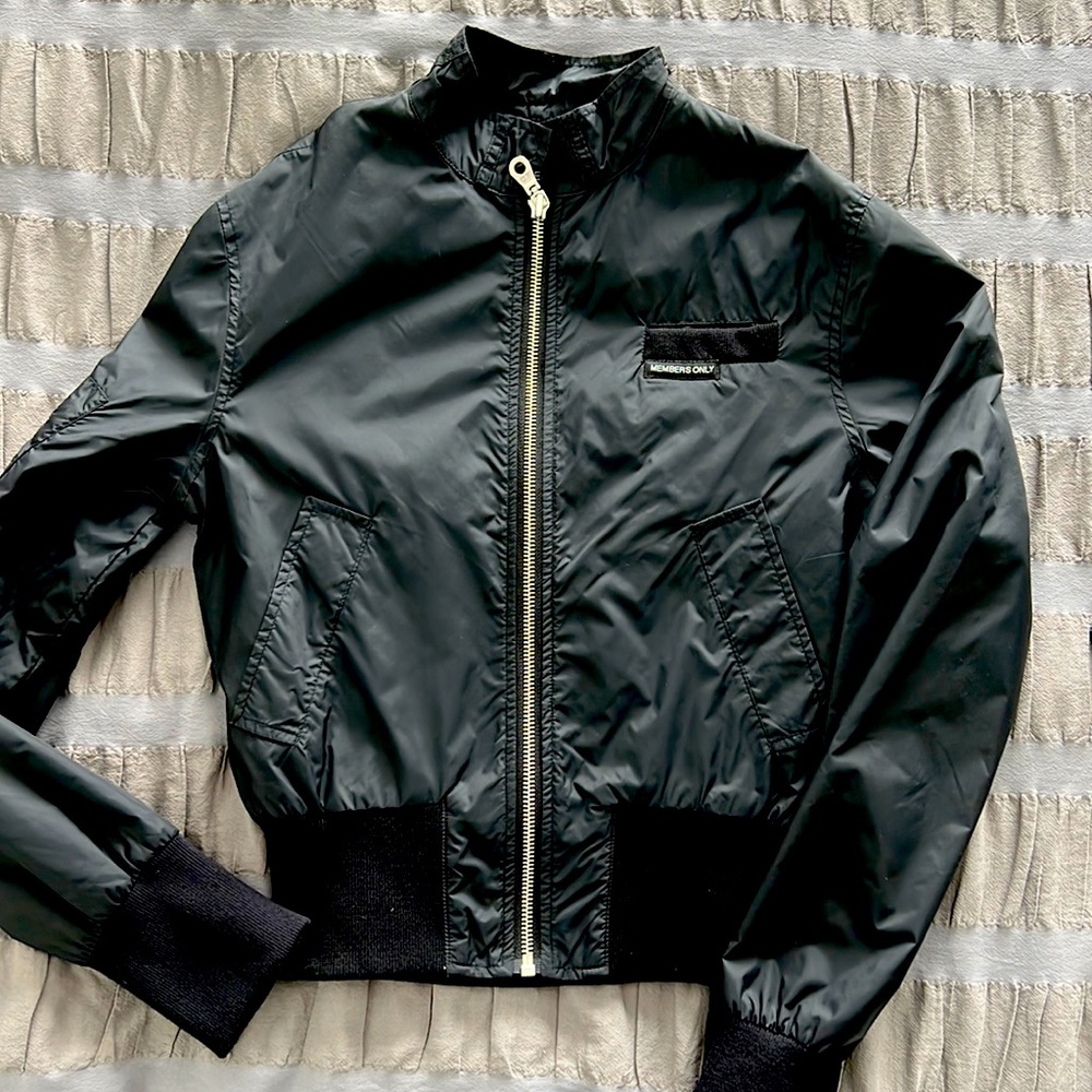 Women’s Members Only Cropped/Fitted Jacket